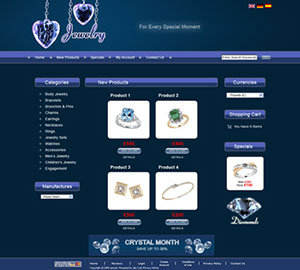 Jewellery E-Commerce Template 2