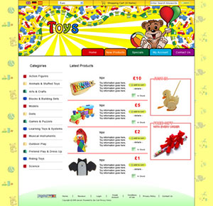 Toys E-Commerce Template 1