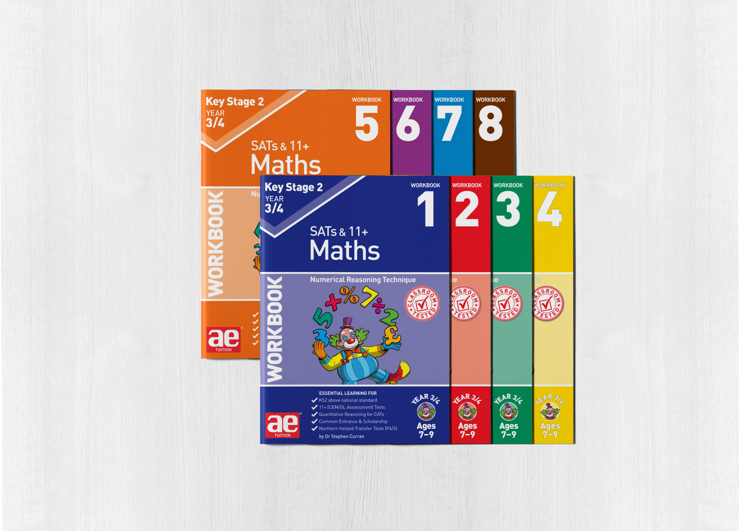 Year 3/4 Maths Workbook bundle - new workbook cover designs