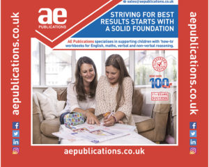 Spider Banner for AE Publications at the National Tutors’ Conference